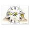 Designart Three White Ducks Farmhouse Multipanel Wall Clock